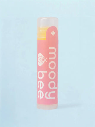 Strawberry Banana Bees Wax Lip Balm - Pretty by Her- handmade locally in Cambridge, Ontario