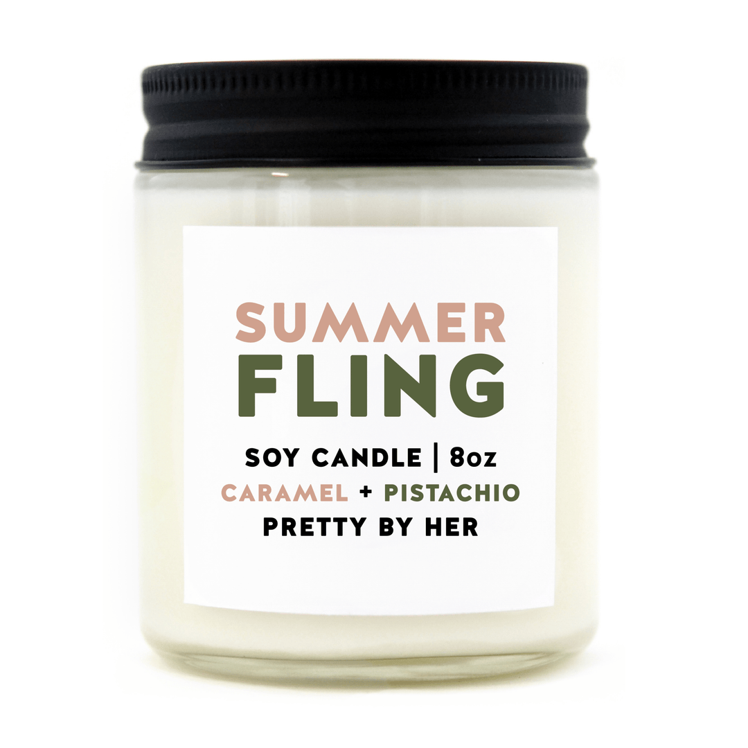 Summer Fling | Soy Wax Candle - Pretty by Her - handmade locally in Cambridge, Ontario