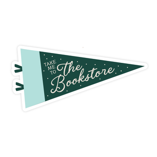 Take Me To The Bookstore Sticker