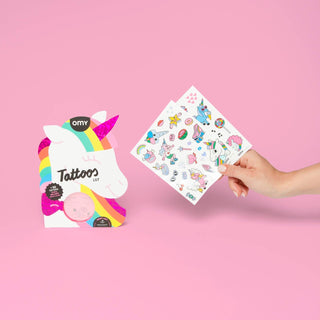 TEMPORARY TATOOS - UNICORN - Pretty by Her- handmade locally in Cambridge, Ontario