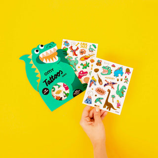 TEMPORARY TATTOOS - DINOS - Pretty by Her- handmade locally in Cambridge, Ontario