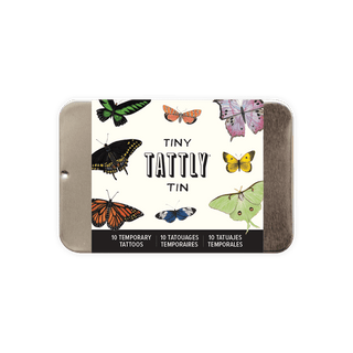 Tiny Butterfly Tattoo Tin - Pretty by Her - handmade locally in Cambridge, Ontario