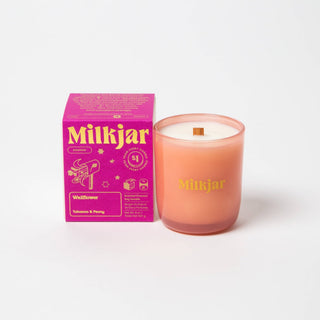 Wallflower - Tobacco & Peony Coconut Soy Candle - Pretty by Her- handmade locally in Cambridge, Ontario