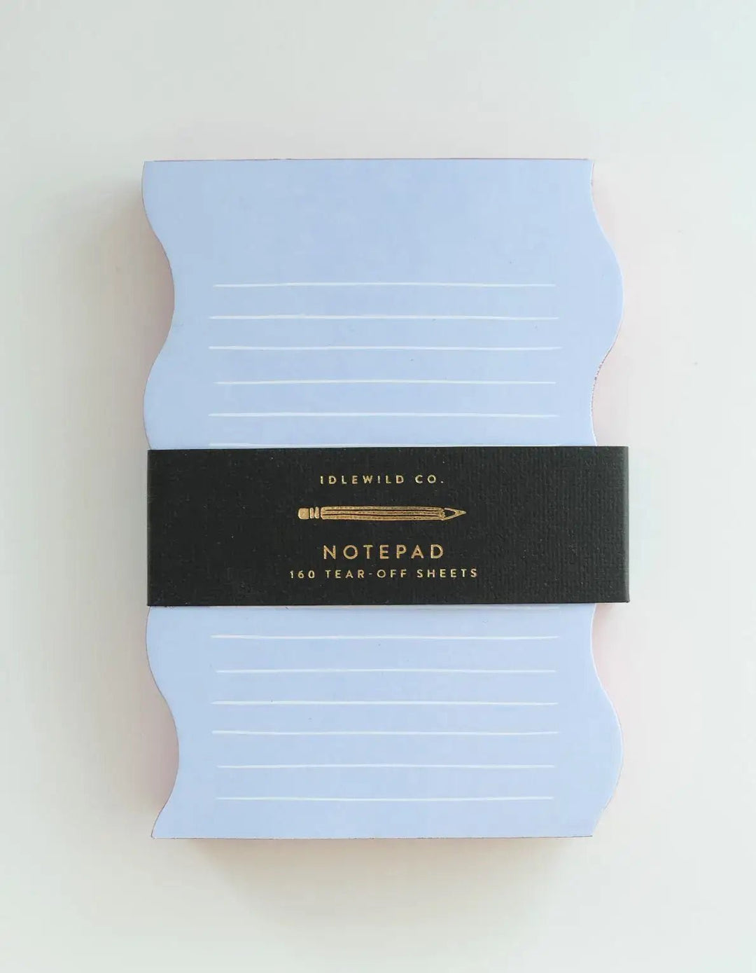Wavy Shaped Pad | Blue + Cranberry - Pretty by Her - handmade locally in Cambridge, Ontario