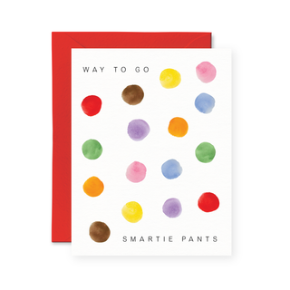 Way To Go Smartie Pants Card