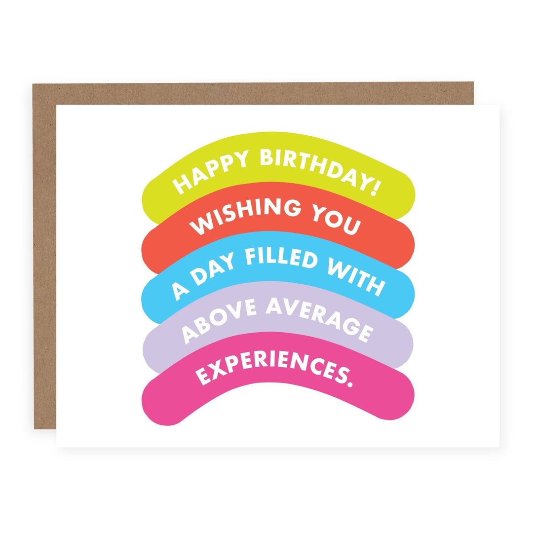 WHOLESALE | Above Average Experiences | Card - Pretty by Her- handmade locally in Cambridge, Ontario