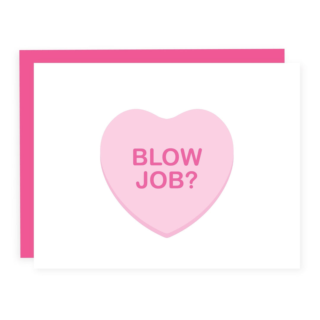 Wholesale | Blow Job? | Card - Pretty by Her- handmade locally in Cambridge, Ontario