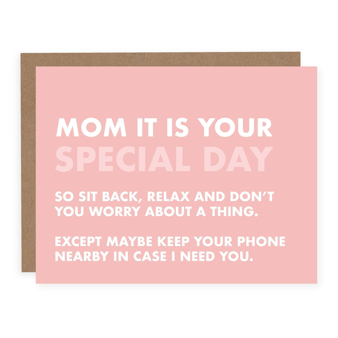 WHOLESALE | Keep Your Phone Nearby | Card - Pretty by Her- handmade locally in Cambridge, Ontario
