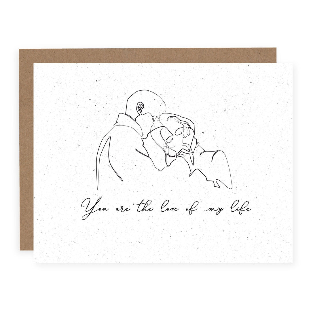 WHOLESALE | Love of my Life | Card - Pretty by Her- handmade locally in Cambridge, Ontario