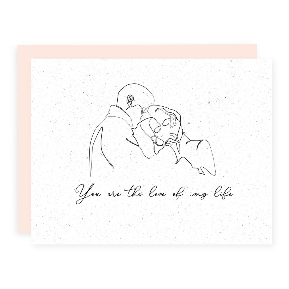 WHOLESALE | Love of my Life | Card - Pretty by Her- handmade locally in Cambridge, Ontario