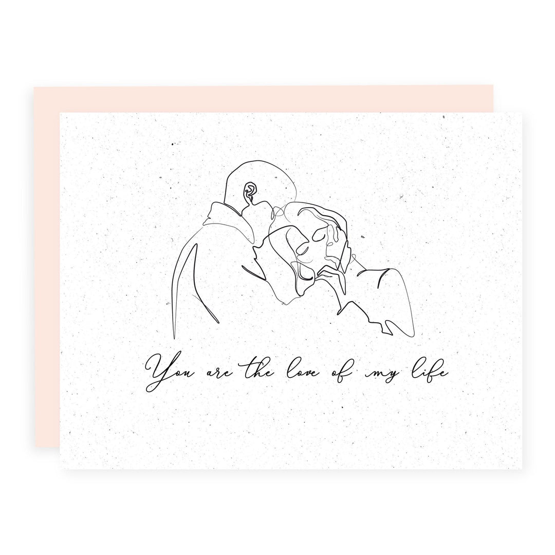 WHOLESALE | Love of my Life | Card - Pretty by Her- handmade locally in Cambridge, Ontario