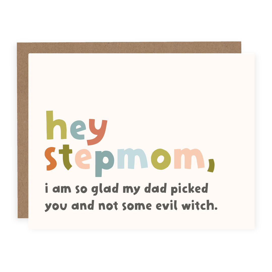 WHOLESALE | Not Some Evil Witch | Card - Pretty by Her- handmade locally in Cambridge, Ontario