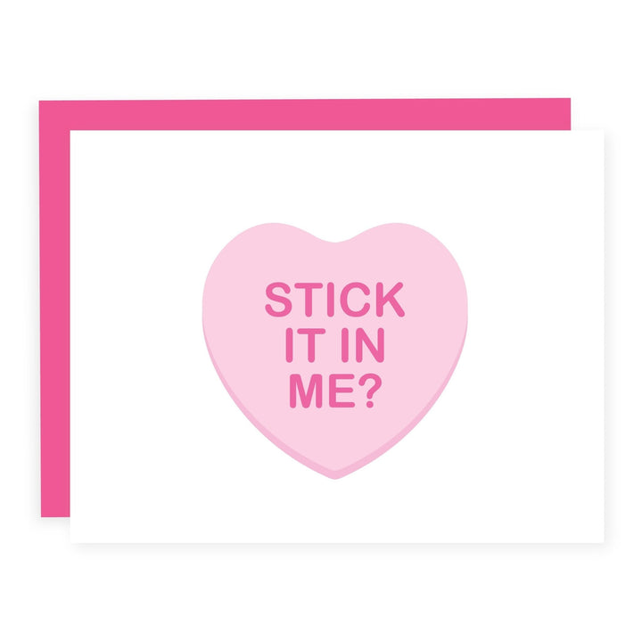 WHOLESALE | Stick it in Me | Card - Pretty by Her- handmade locally in Cambridge, Ontario