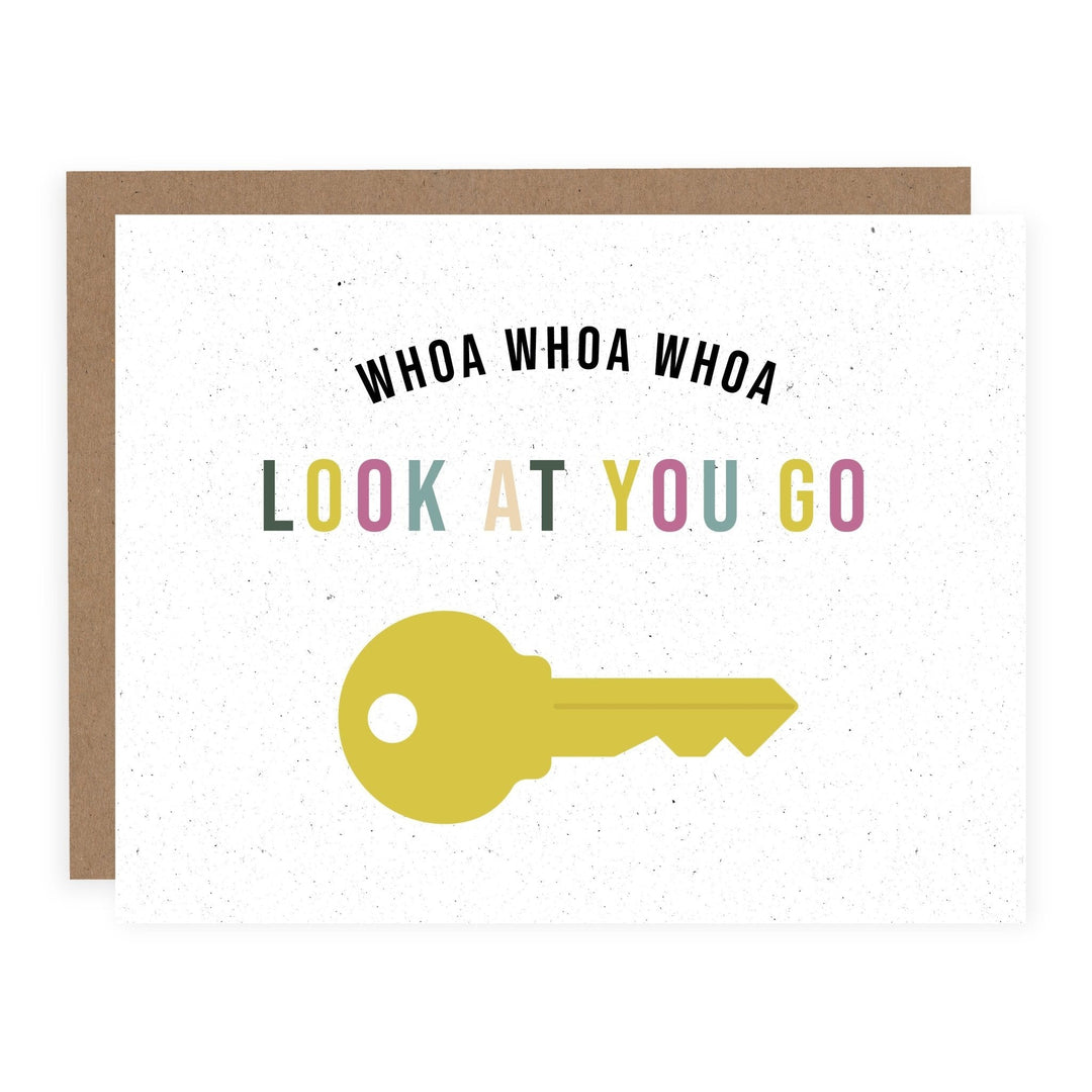 WHOLESALE | Whoa Whoa Whao Look at you Go | Card - Pretty by Her- handmade locally in Cambridge, Ontario