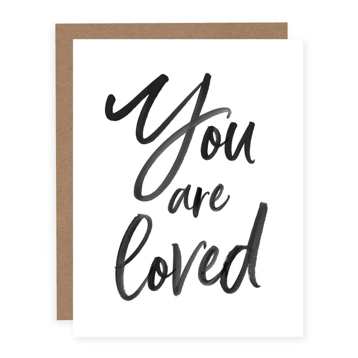 WHOLESALE | You Are Loved | Card - Pretty by Her- handmade locally in Cambridge, Ontario