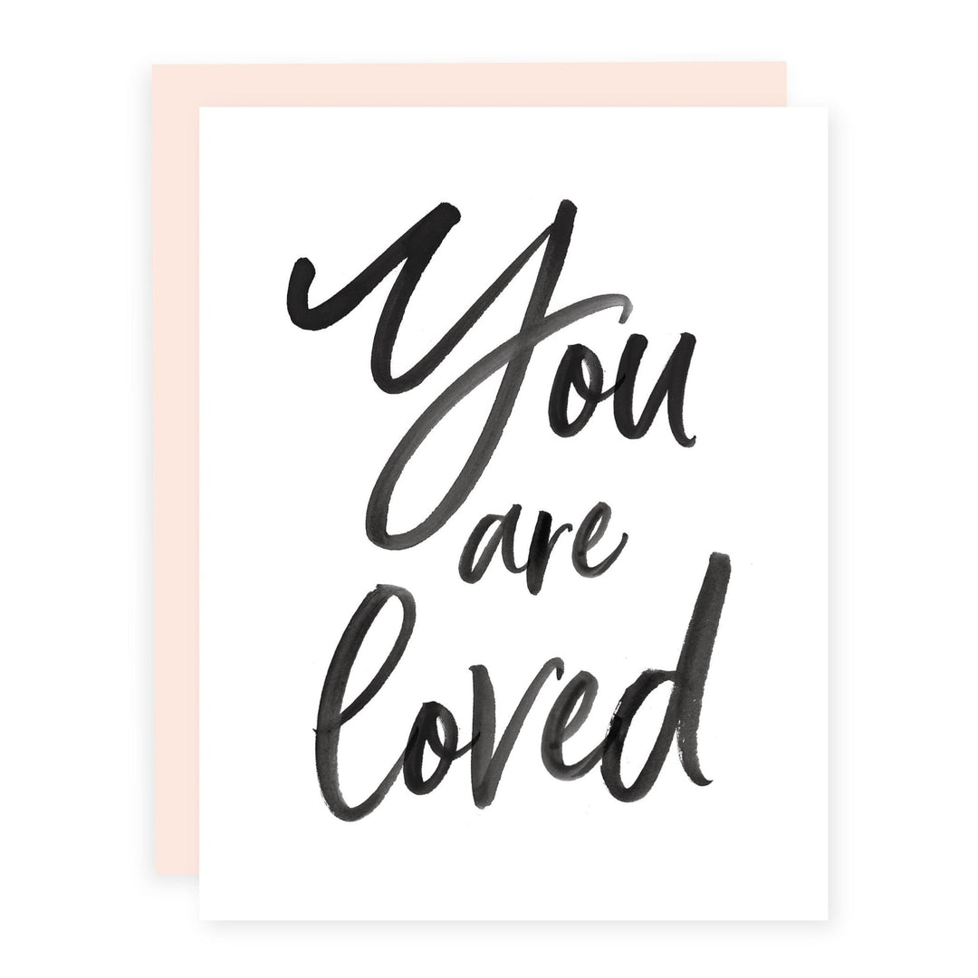 WHOLESALE | You Are Loved | Card - Pretty by Her- handmade locally in Cambridge, Ontario