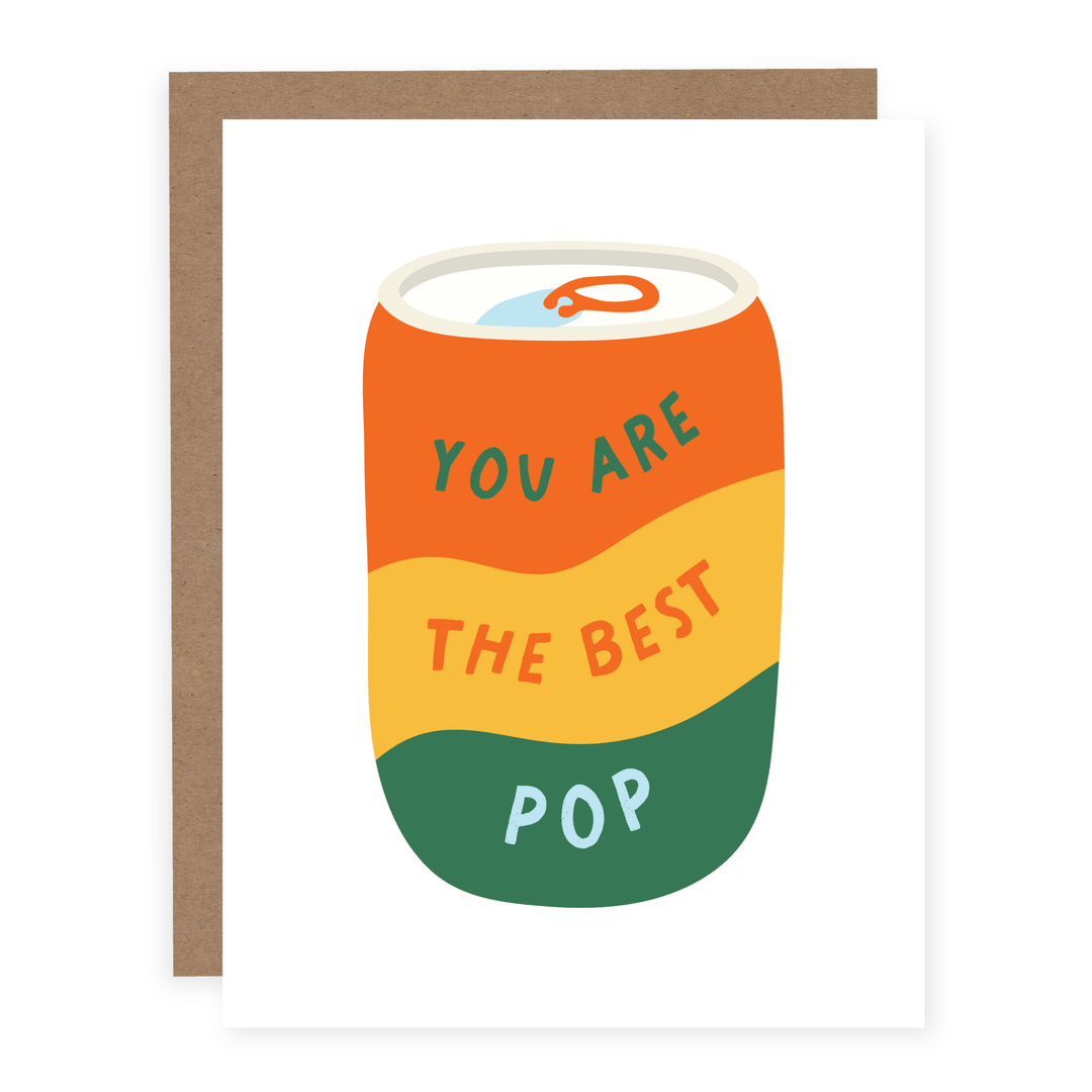 WHOLESALE | You Are the Best Pop | Card - Pretty by Her- handmade locally in Cambridge, Ontario