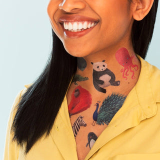 Wildlife Tattoo Set - Pretty by Her - handmade locally in Cambridge, Ontario