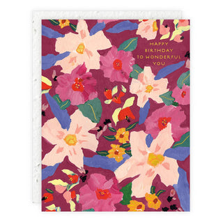 Wonderful You - Birthday Card - Pretty by Her- handmade locally in Cambridge, Ontario