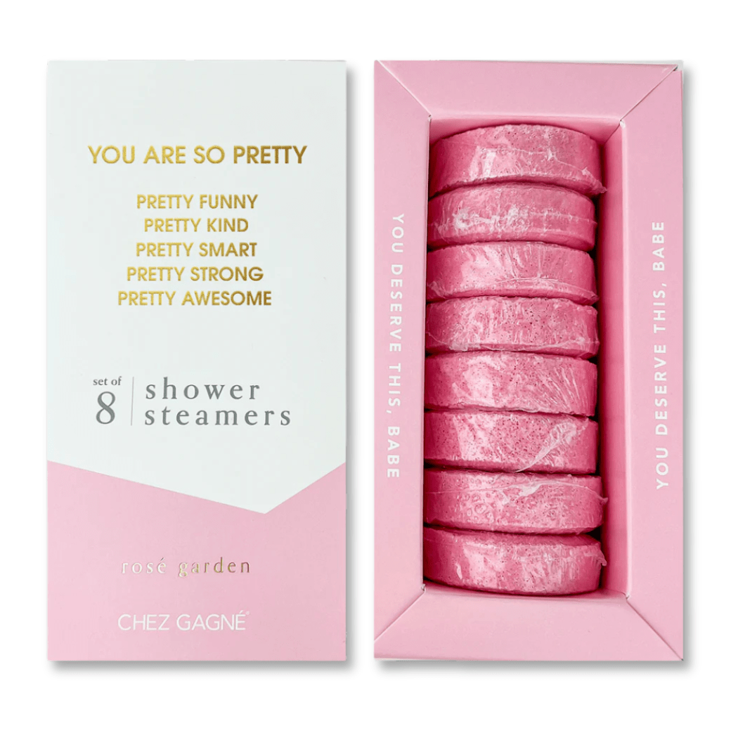 You Are So Pretty Shower Steamers - Rosé Garden - Set of 8 Tabs - Pretty by Her - handmade locally in Cambridge, Ontario