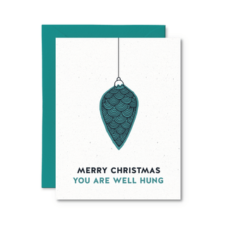 You Are Well Hung Card - Pretty by Her - handmade locally in Cambridge, Ontario