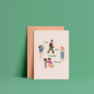 YOU ARE WONDER WOMAN - Pretty by Her- handmade locally in Cambridge, Ontario