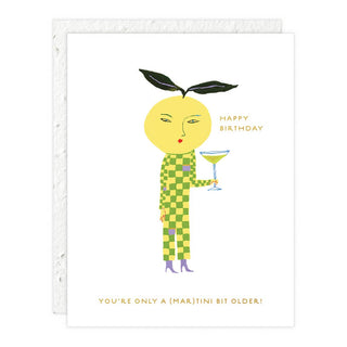 Yuzu - Birthday Card - Pretty by Her- handmade locally in Cambridge, Ontario