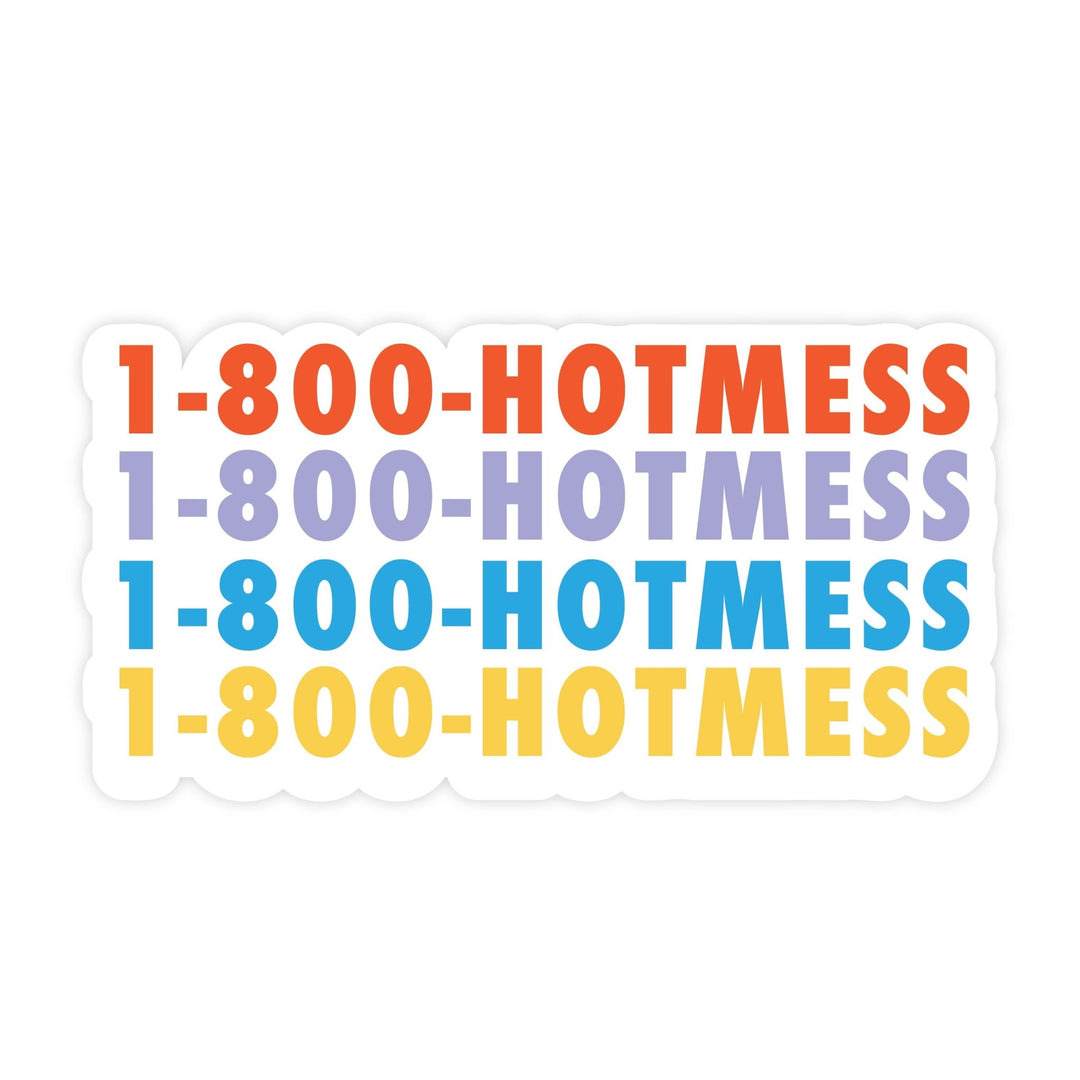 1-800-HOTMESS | Magnet - Pretty by Her- handmade locally in Cambridge, Ontario