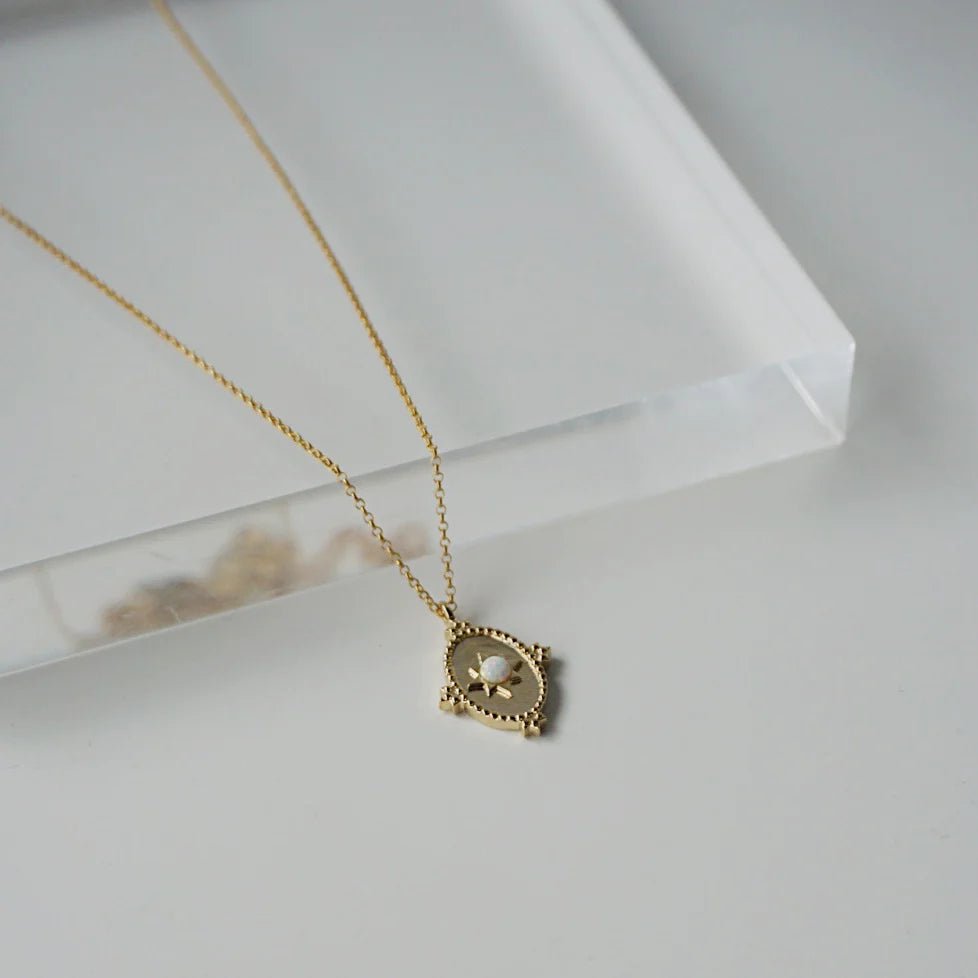 Alaho Gold Necklace | Horace Jewelry - Pretty by Her- handmade locally in Cambridge, Ontario