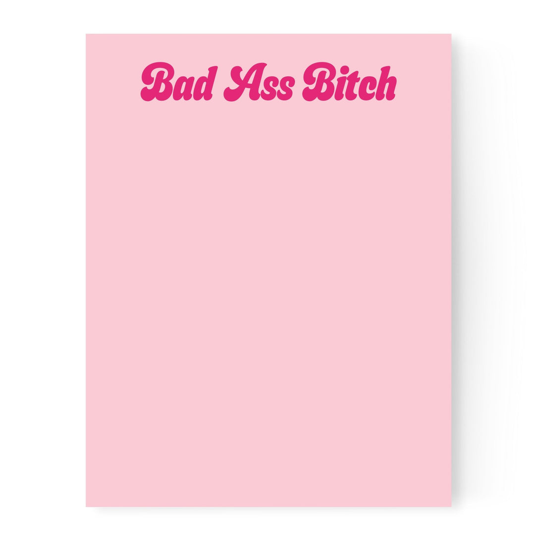 Bad Ass Bitch | Notepad - Pretty by Her- handmade locally in Cambridge, Ontario
