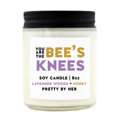 Bee's Knees | Soy Wax Candle - Pretty by Her- handmade locally in Cambridge, Ontario