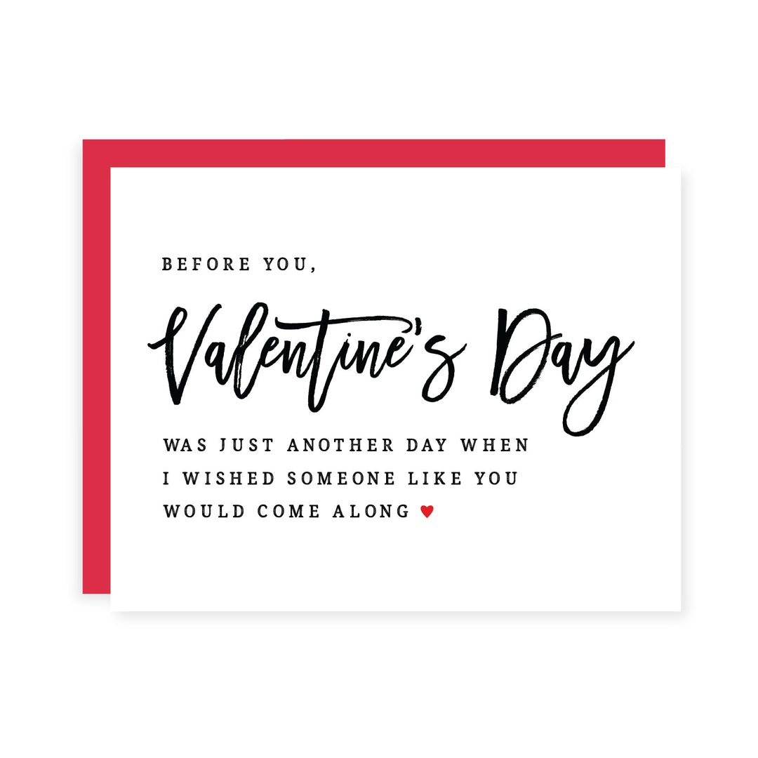 Before You Valentine's | Card - Pretty by Her- handmade locally in Cambridge, Ontario