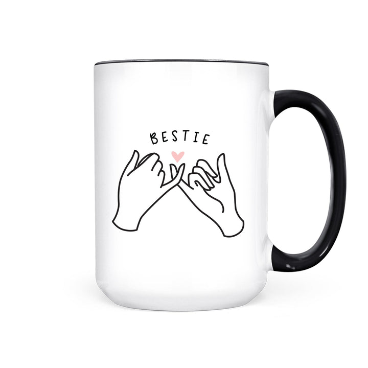 Bestie | Mug - Pretty by Her- handmade locally in Cambridge, Ontario
