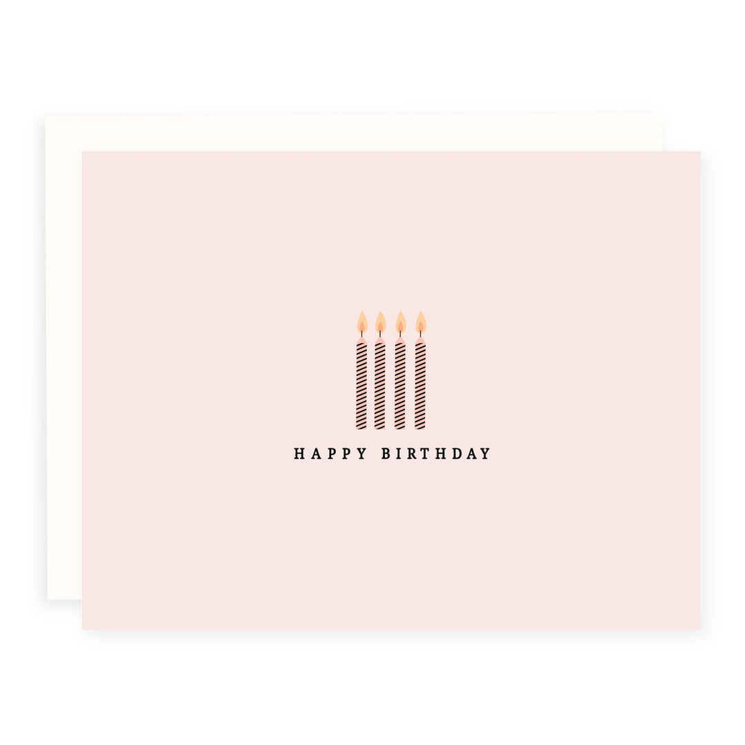 Birthday Candles | Card - Pretty by Her- handmade locally in Cambridge, Ontario