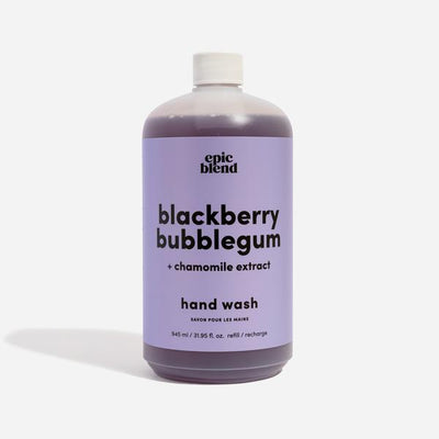 Blackberry Bubblegum Hand Wash REFILL | Epic Blend - Pretty by Her- handmade locally in Cambridge, Ontario