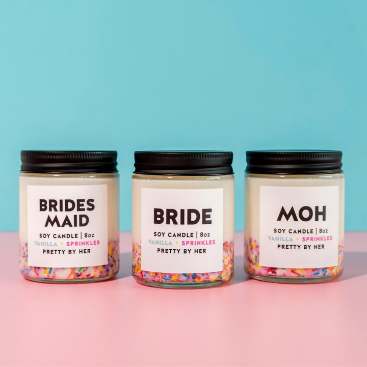 Bridesmaid | Candle - Pretty by Her- handmade locally in Cambridge, Ontario