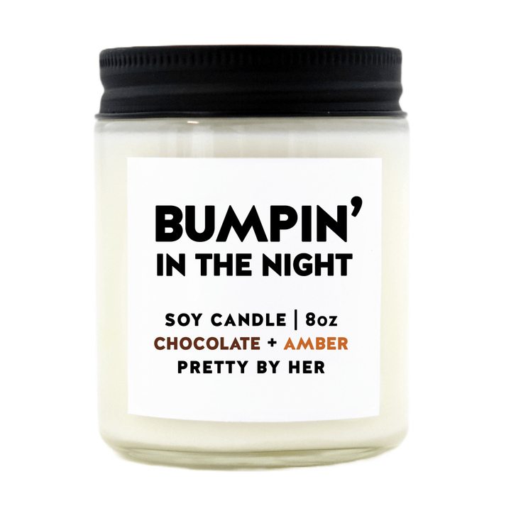 Bumpin' in the Night | Soy Wax Candle - Pretty by Her- handmade locally in Cambridge, Ontario