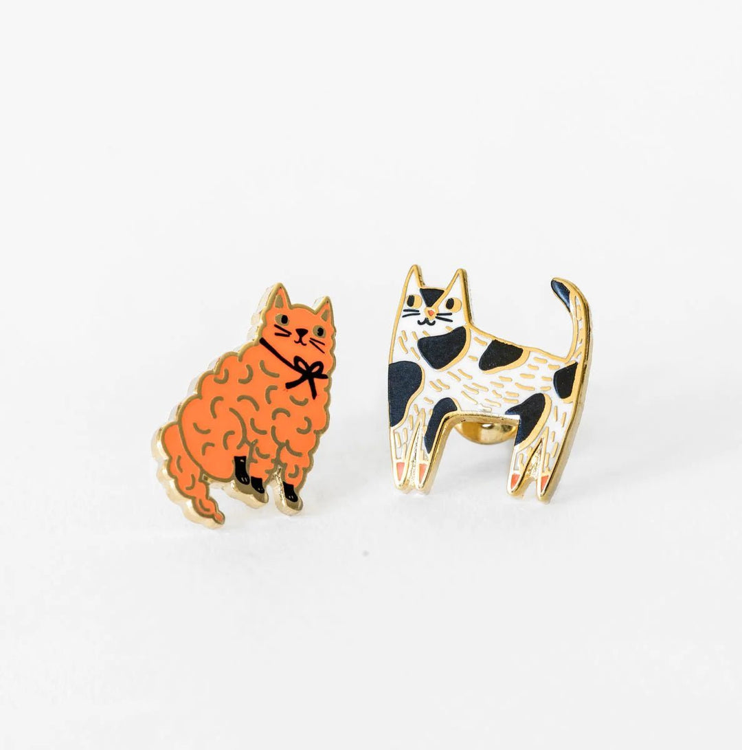 Cat Earrings | Yellow Owl Workshop - Pretty by Her- handmade locally in Cambridge, Ontario