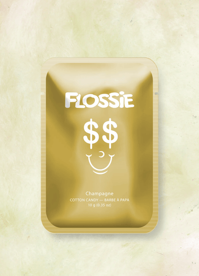 Champagne Cotton Candy | Flossie - Pretty by Her- handmade locally in Cambridge, Ontario