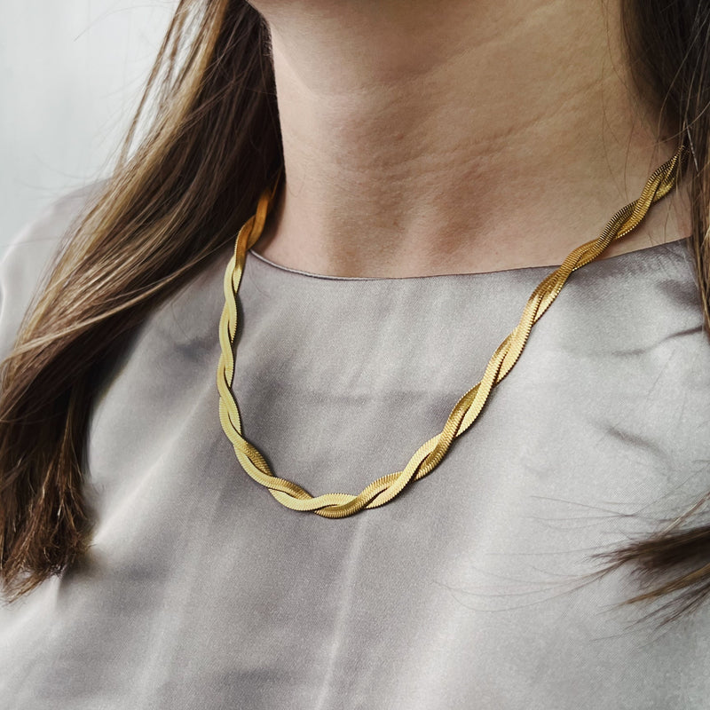 Ciaro Gold Necklace | Horace Jewelry - Pretty by Her- handmade locally in Cambridge, Ontario