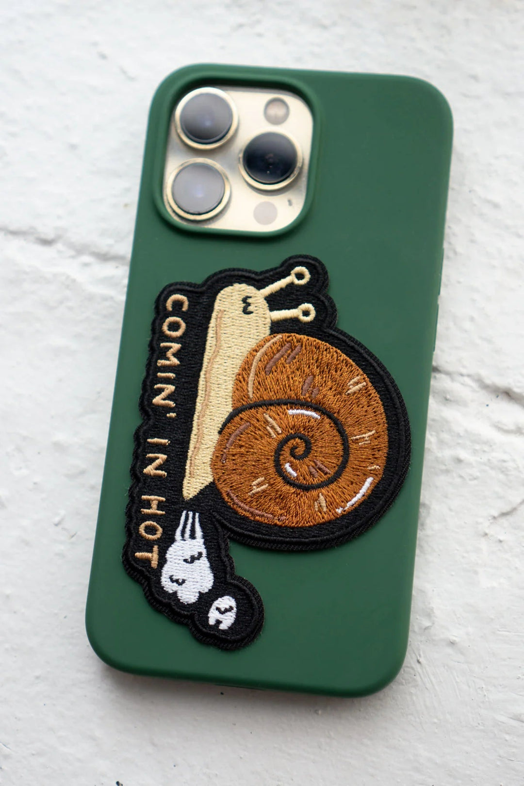 Comin' In Hot Sticky Patch | Stay Home Club - Pretty by Her- handmade locally in Cambridge, Ontario