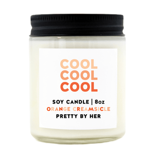 Cool Cool Cool | Soy Wax Candle - Pretty by Her- handmade locally in Cambridge, Ontario