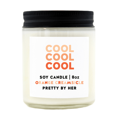 Cool Cool Cool | Soy Wax Candle - Pretty by Her- handmade locally in Cambridge, Ontario