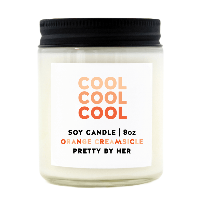 Cool Cool Cool | Soy Wax Candle - Pretty by Her- handmade locally in Cambridge, Ontario
