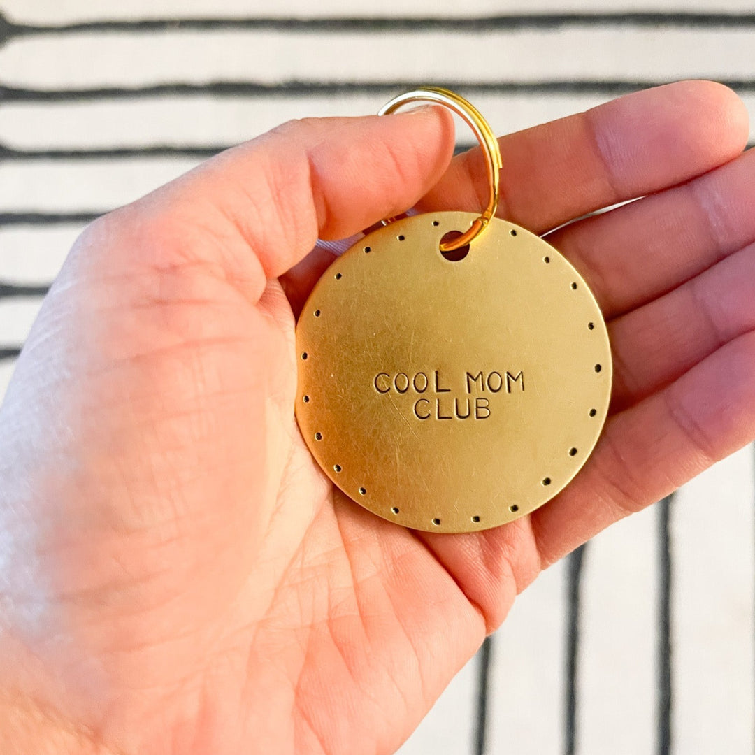 Cool Mom Club Keychain | Models & Monsters - Pretty by Her- handmade locally in Cambridge, Ontario