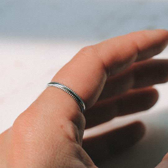 Courro Silver Ring | Horace Jewelry - Pretty by Her- handmade locally in Cambridge, Ontario