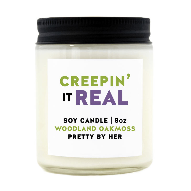 spooky candle