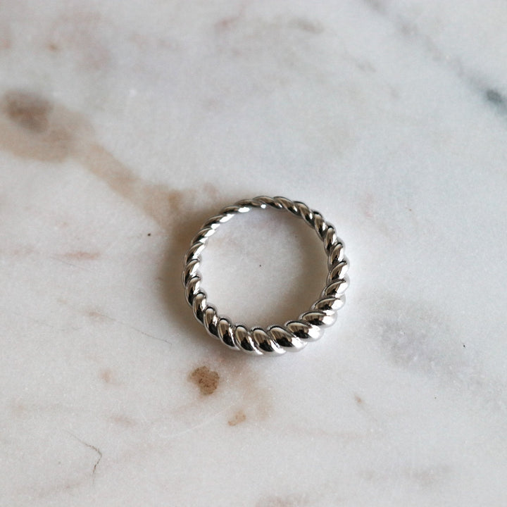 Cressento Silver Ring | Horace Jewelry - Pretty by Her- handmade locally in Cambridge, Ontario