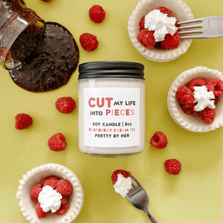 Cut My Life Into Pieces | Soy Wax Candle - Pretty by Her- handmade locally in Cambridge, Ontario