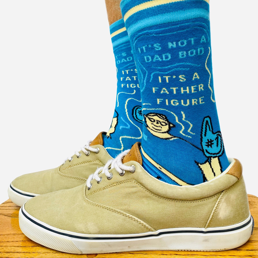 Dad Bod Men's Socks | Groovy Things - Pretty by Her- handmade locally in Cambridge, Ontario